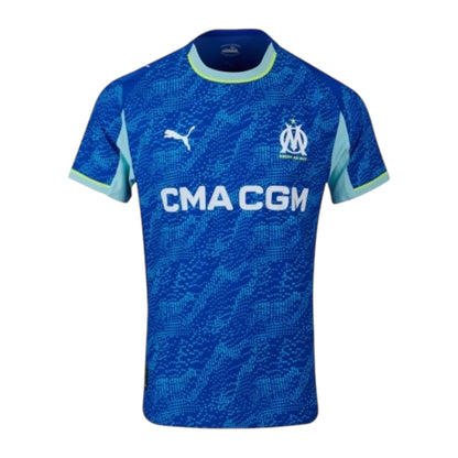 Camisa Olympique Marseille III 25/26 - Torcedor Puma Masculina - Azul